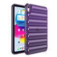 thumbnail image 1 of Allytechgroup Bumper Case for Apple iPad A16 11" 2025 11th Gen/ iPad 10th Generation 2022 10.9" Case, Soft TPU Stylish Ribbed Design Rugged Shockproof Case for iPad 11th 10th Gen, Purple, 1 of 7