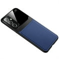 thumbnail image 1 of Allytechgroup Business Case for Samsung Galaxy S23 FE, Slim Fit Lightweight Premium PU Leather Camera Protection Shockproof Cover Case for Women Men - Blue, 1 of 8
