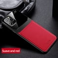 thumbnail image 1 of Allytechgroup Business Case for iPhone 16 Pro Max, Slim Fit Lightweight Premium PU Leather Camera Protection Shockproof Cover Case for Women Men - Red, 1 of 11