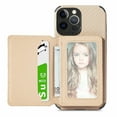 thumbnail image 1 of Allytechgroup Card Holder Wallet Case for iPhone 16 Pro, RFID Blocking Premium PU Leather Slim Fit Cash Pocket Shockproof Wallet Phone Case Cover for iPhone 16 Pro, Khaki, 1 of 11
