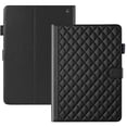 thumbnail image 1 of Allytechgroup Case for Amazon Fire HD 10 Tablet (13th Generation, 2023 Release) with Pencil Holder and Card Pockets, PU Leather Multi-Angle Viewing Kickstand Magnetic Clasp Folio Cover, Black, 1 of 8