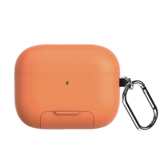 Allytechgroup Case for Apple Airpods Pro 1st 2nd Generation Cover , PC Phone Stand Design with Keychain Shockproof Wireless Charging Support Dustproof Earbuds Case for AirPods Pro 1 2, Orange