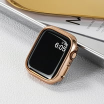 Allytechgroup Case for Apple Watch Series 6/Series 5/Series 4/SE 40mm, Hard Shell Bumper Anti-Scratch Protective (No Screen Protector) Case Cover for Apple Watch Series 6 5 4 SE 40mm, Rosegold