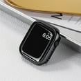 thumbnail image 1 of Allytechgroup Case for Apple Watch Series 6/Series 5/Series 4/SE 40mm, Hard Shell Bumper Anti-Scratch Protective (No Screen Protector) Case Cover for Apple Watch Series 6 5 4 SE 40mm, Black, 1 of 5