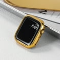thumbnail image 1 of Allytechgroup Case for Apple Watch Series 6/Series 5/Series 4/SE 44mm, Hard Shell Bumper Anti-Scratch Protective (No Screen Protector) Case Cover for Apple Watch Series 6 5 4 SE 44mm, Gold, 1 of 5