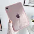 thumbnail image 1 of Allytechgroup Case for Apple iPad (A16) 11th Generation 11" 2025 and iPad 10th Generation 10.9" 2022, Slim Fit Glitter Bling Transparent TPU Shockproof Tablet Case Cover for Girls Women, Pink, 1 of 5