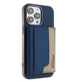 thumbnail image 1 of Allytechgroup Case for Apple iPhone 15 Pro, 2-in-1 Detachable Card Holder Magnetic RFID Blocking Wallet [Compatible with MagSafe] Stand PU Leather Cover with Credit Card Slots/Cash Slot, Darkblue, 1 of 13