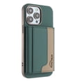 thumbnail image 1 of Allytechgroup Case for Apple iPhone 15 Pro, 2-in-1 Detachable Card Holder Magnetic RFID Blocking Wallet [Compatible with MagSafe] Stand PU Leather Cover with Credit Card Slots/Cash Slot, Green, 1 of 13
