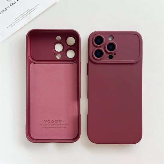 Allytechgroup Case for Apple iPhone 17, Slim Thin Lightweight Protective Phone Shell [Military-Grade Drop Protection] Anti-Slip Flexible Soft TPU Back Case Heavy-Duty Shockproof Bumper Cover, Winered