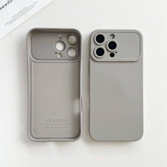 Allytechgroup Case for Apple iPhone 17, Slim Thin Lightweight Protective Phone Shell [Military-Grade Drop Protection] Anti-Slip Flexible Soft TPU Back Case Heavy-Duty Shockproof Bumper Cover, Gray