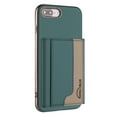 thumbnail image 1 of Allytechgroup Case for Apple iPhone 8 Plus/7 Plus, 2-in-1 Detachable Magnetic RFID Blocking Wallet Shell [Compatible with MagSafe] Stand PU Leather Cover with Credit Card Slots/Cash Pockets, Green, 1 of 10