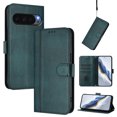 thumbnail image 1 of Allytechgroup Case for Google Pixel 10 Pro XL with Credit Card Slot, RFID Blocking PU Leather Wallet Stand Case with Lanyard Shockproof and Anti-Scratch Cover for Google Pixel 10 Pro XL, Darkgreen, 1 of 6