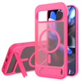 thumbnail image 1 of Allytechgroup Case for Google Pixel 9 /Pixel  9 Pro with Kickstand [Compatible with MagSafe], Slim Stand Lightweight Hard PC Back Shell & Soft TPU Bumper Shockproof Cover Anti-Slip Phone Cover, Rose, 1 of 1