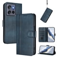 thumbnail image 1 of Allytechgroup Case for Motorola G Stylus 5G (2025) with Credit Card Slot, RFID Blocking PU Leather Flip Wallet Stand Phone Case with Lanyard Shockproof and Anti-Scratch Cover for Women Men, Blue, 1 of 6