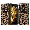 thumbnail image 1 of Allytechgroup Case for OnePlus Open 2023, Premium PU Leather with Fashion Leopard Pattern Ultra Slim Fit Case Anti-Scratch Shockproof Folding Phone Cover for OnePlus Open/Oppo Find N3, Natural, 1 of 6