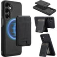 thumbnail image 1 of Allytechgroup Case for Samsung Galaxy A15, 2 In 1 Wallet Stand Case with Detachable Card Holder Support Wireless Charging Shockproof Magnetic Back Cover for Samsung Galaxy A15, Black, 1 of 13