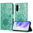 thumbnail image 1 of Allytechgroup Case for Samsung Galaxy A36 5G with Credit Card Slot, PU Leather RFID Blocking Flip Wallet Phone Case Stand Shockproof Protective Back Cover for Samsung Galaxy A36 5G, Green, 1 of 6