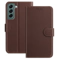 thumbnail image 1 of Allytechgroup Case for Samsung Galaxy A36 5G with Credit Card Slot, Slim PU Rugged Non-Slip Grip Shockproof Bumper Full Body Protective Cover Men Women Phone Case for Galaxy A36 5G, Brown, 1 of 9