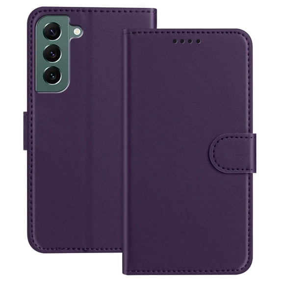 Allytechgroup Case for Samsung Galaxy A36 5G with Credit Card Slot, Slim PU Rugged Non-Slip Grip Shockproof Bumper Full Body Protective Cover Men Women Phone Case for Galaxy A36 5G, Purple