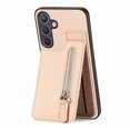 thumbnail image 1 of Allytechgroup Case for Samsung Galaxy A55 with Credit Card Slot, RFID Blocking PU Leather Wallet Phone Case with Kickstand Shockproof Military Grade Drop Protection for Women Men, Khaki, 1 of 8