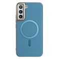 thumbnail image 1 of Allytechgroup Case for Samsung Galaxy S22 Plus, Compatible with MagSafe Slim Leather Magnetic Back Cover with Wireless Charging, Shockproof Anti-Scratch Protective Phone Case for Men & Women,Lightblue, 1 of 6