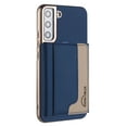 thumbnail image 1 of Allytechgroup Case for Samsung Galaxy S22, [RFID Blocking] 2-in-1 Detachable Magnetic Wallet Case [Compatible with MagSafe] Stand Slim PU Leather TPU Cover with Credit Card Slots/Cash Slot, Darkblue, 1 of 13