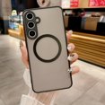 thumbnail image 1 of Allytechgroup Case for Samsung Galaxy S23 Women Men, Support Wireless Charging Slim Fit Phone Case Shockproof Protective Magnetic Back Cover for Samsung Galaxy S23, Black, 1 of 7