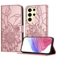 thumbnail image 1 of Allytechgroup Case for Samsung Galaxy S24 Ultra with Credit Card Slot, PU Leather RFID Blocking Flip Wallet Phone Case Stand Shockproof Protective Back Cover for Samsung Galaxy S24 Ultra, Rosegold, 1 of 6