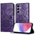thumbnail image 1 of Allytechgroup Case for Samsung Galaxy S25 with Credit Card Slot, PU Leather RFID Blocking Flip Wallet Phone Case Stand Shockproof Protective Back Cover for Samsung Galaxy S25, Darkpurple, 1 of 6