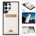 thumbnail image 1 of Allytechgroup Case for Samsung Galaxy S25 with Detachable Cards Holder, RFID Blocking 2 In 1 Wallet Case with Kickstand Shockproof Back Cover Shell for Samsung Galaxy S25, White, 1 of 7