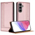 thumbnail image 1 of Allytechgroup Case for Samsung Galaxy S25 Edge, PU Leather Flip Wallet Phone Case RFID Blocking Built-in Credit Card Slot Shockproof Protective Back Cover for Samsung Galaxy S25 Edge, Rosegold, 1 of 6