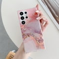 thumbnail image 1 of Allytechgroup Case for Samsung Galaxy S25 Ultra with Marble Pattern, Stylish Ultra Slim Lightweight Shockproof Anti-Scratch Case for Women Girls, Soft TPU Bumper PC Back Cover, E, 1 of 8