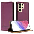 thumbnail image 1 of Allytechgroup Case for Samsung Galaxy S25 Ultra, PU Leather Flip Wallet Phone Case RFID Blocking Built-in Credit Card Slot Shockproof Protective Back Cover for Samsung Galaxy S25 Ultra, Purple, 1 of 6