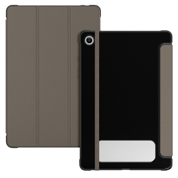 Allytechgroup Case for Samsung Galaxy Tab A9+ Plus - Premium PU Leather Samsung Tab A9+ Case with Auto Sleep Wake, Shockproof Protective Stand, Fits Galaxy Tab A9+ SM-X210 11 Inch Tablet,Brown