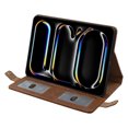 thumbnail image 1 of Allytechgroup Case for iPad 9th/8th/7th Generation Case 10.2" with Pencil Holder,Premium PU Leather Business Folio Stand Smart Cover with Shoulder/Hand Strap Card Slots Wallet Case, Brown, 1 of 8