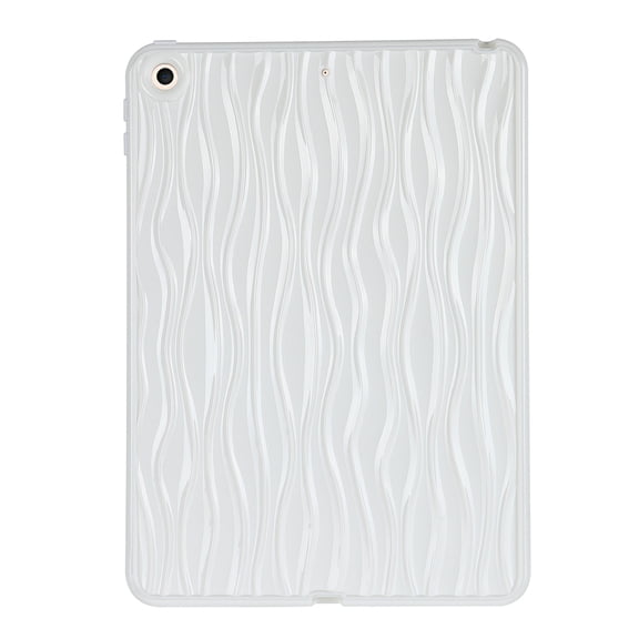 Allytechgroup Case for iPad 9th/ 8th/ 7th Generation 10.2 inch (Case for iPad 9/8/ 7 Gen), Slim Lightweight Soft TPU Shockproof Protective Back Cover for iPad 9 8 7 Gen, White