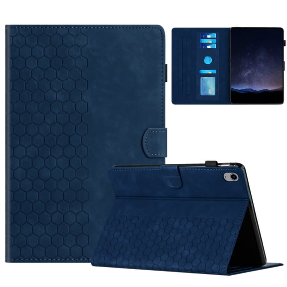 Allytechgroup Case for iPad Mini 6th Generation Case 2021 (8.3 lnch), Slim Stand Protective Cover with Credit Card Slot Cover for Apple iPad Mini 6, Blue