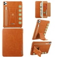 thumbnail image 1 of Allytechgroup Case for iPad Pro 12.9 Inch Case 6th/5th/4th/3rd Generation 2022/2021/2020/2018 with Card Holder, Slim PU Leather Stand Shockproof Protective Bumper for Women Men, Brown, 1 of 6