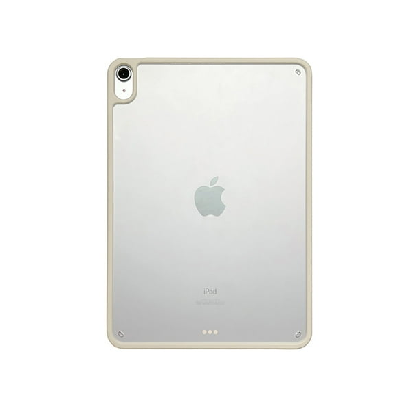 Allytechgroup Case for iPad Pro 13 Inch 2024 M4 with Pencil Holder, [Supports Pencil Charging] Slim Tablet Clear Case Not Yellowing Shockproof and Anti-Scratch for Women Men, Gray