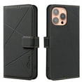 thumbnail image 1 of Allytechgroup Case for iPhone 12 Pro Max with Credit Card Slot, RFID Blocking PU Leather Slim Stand Wallet Flip Case Shockproof Full Body Cover Bumper for iPhone 12 Pro Max, Black, 1 of 6
