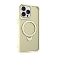 thumbnail image 1 of Allytechgroup Case for iPhone 14 Plus with Stand Women Men, 360° Rotatable Ring Holder Kickstand Slim Fit Shockproof Protective Bumper Phone Case for iPhone 14 Plus, Beige, 1 of 10