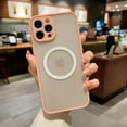 thumbnail image 1 of Allytechgroup Case for iPhone 16 Pro Women Men, Support Wireless Charging Slim Fit Phone Case Shockproof Protective Magnetic Back Cover for iPhone 16 Pro, Pink, 1 of 6