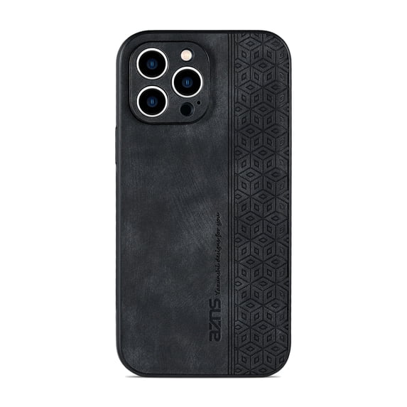 Allytechgroup iPhone 16e Shockproof Magnetic Wireless Charging Support PU Leather TPU Slim Thin Cover Cell Phone Case for Apple iPhone 16e, Black