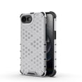 thumbnail image 1 of Allytechgroup Case for iPhone 16e, Shockproof Protective Cover with Honeycomb Design Slim & Lightweight, Perfect Fit, Anti-Fingerprint TPU + PC Material for iPhone 16e, White, 1 of 7