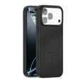 thumbnail image 1 of Allytechgroup Case for iPhone 17 Pro Max, Support Wireless Charging Anti-Fingerprint Hard PC Slim Lightweight Non-Slip Rugged Shockproof Protective Magnetic Back Cover for iPhone 17 Pro Max, Black, 1 of 7