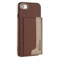 thumbnail image 1 of Allytechgroup Case for iPhone 7 /iPhone 8 / iPhone SE 2022 & 2020, 2-in-1 Detachable Magnetic RFID Blocking Wallet [Compatible with MagSafe] Stand PU Leather Cover with Card Slots/Pocket, Brown, 1 of 13