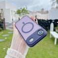 thumbnail image 1 of Allytechgroup Case for iPhone Air, [Compatible with Magsafe] Hard PC TPU Rugged Non-Slip Shock-Absorbent Slim Lightweight Shockproof Protective Magnetic Back Cover for iPhone Air, Purple, 1 of 7