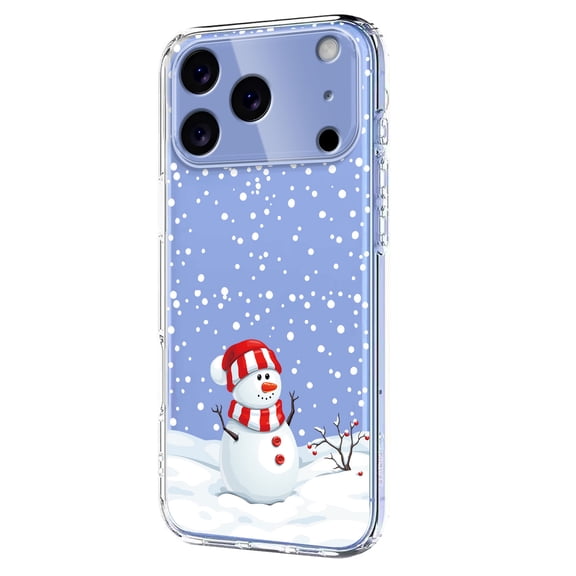 Allytechgroup Christmas Series Phone Case for Apple iPhone 17 Pro Max, Stylish Pattern Soft TPU Back Cover Anti-Scratch Drop Protection Slim Fit Shell Case for Women Men