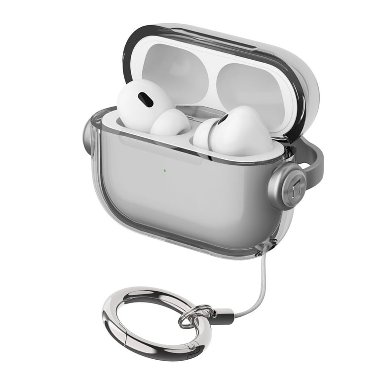 Allytechgroup Clear Airpods Pro 3 Case Cover with Keychain, [Anti