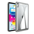 thumbnail image 1 of Allytechgroup Clear Case for Apple iPad 11th Gen 11" 2025/ iPad 10th Gen 10.9" 2022, Transparent Bumper Rugged Slim Fit Lightweight Anti-Scratch Not-Yellowing Bumper Tablet Cover, Grey, 1 of 6